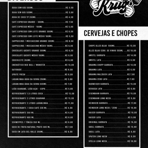 Krug Foods Choperia SC Ilhota 12 Agosto 2023